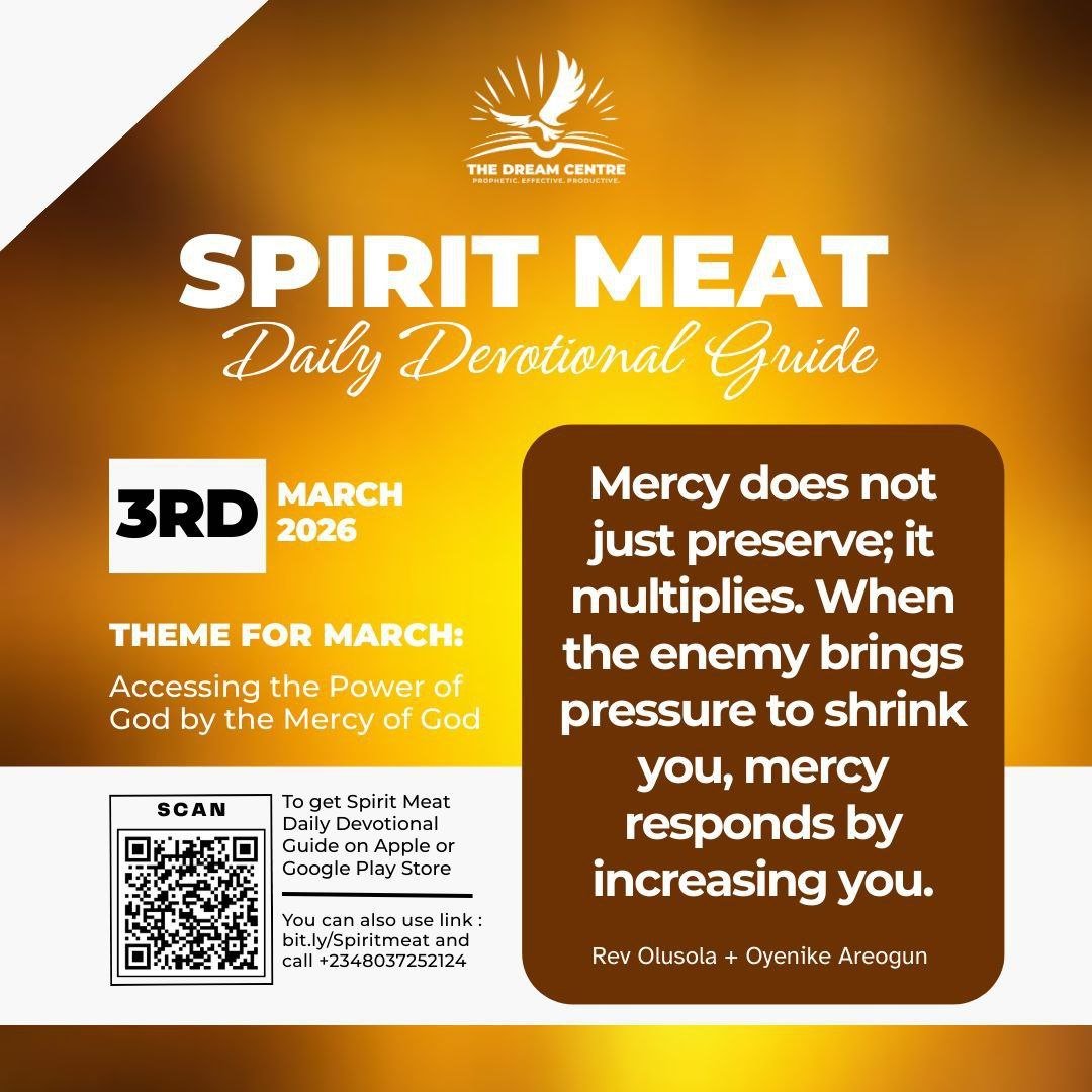 03 March 2026: WHEN MERCY MEETS DISTRESS, ENLARGEMENT FOLLOWS – Psalm 4 ...